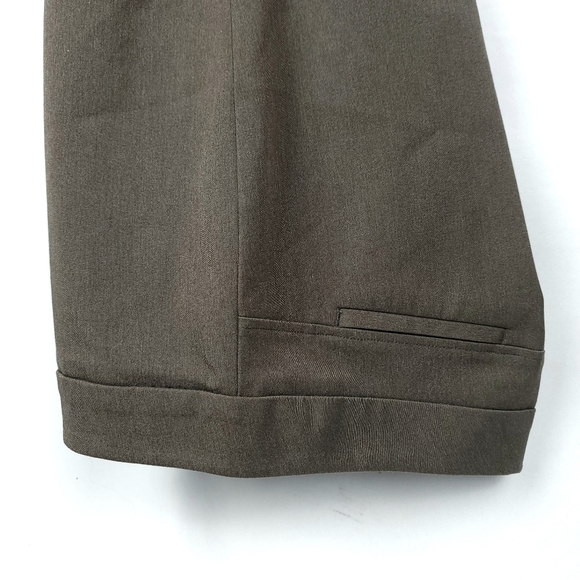 NWOT ECRU Cotton Zip/Button Closure 2 Faux Patch Pockets Sz 12 Sadalwood Color - Picture 4 of 8